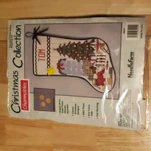 Cross Stitch Christmas Stocking Kit